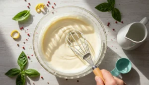 Bolo verde de limão – Passo 7