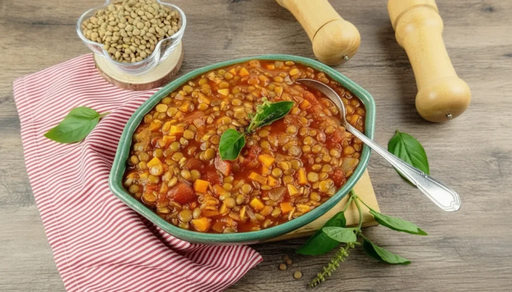 Bolonhesa de lentilha – Destaque