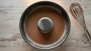 Brigadeirão na air fryer – Passo 3