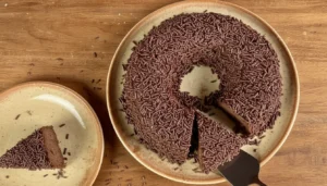 Brigadeirão na air fryer – Passo 5