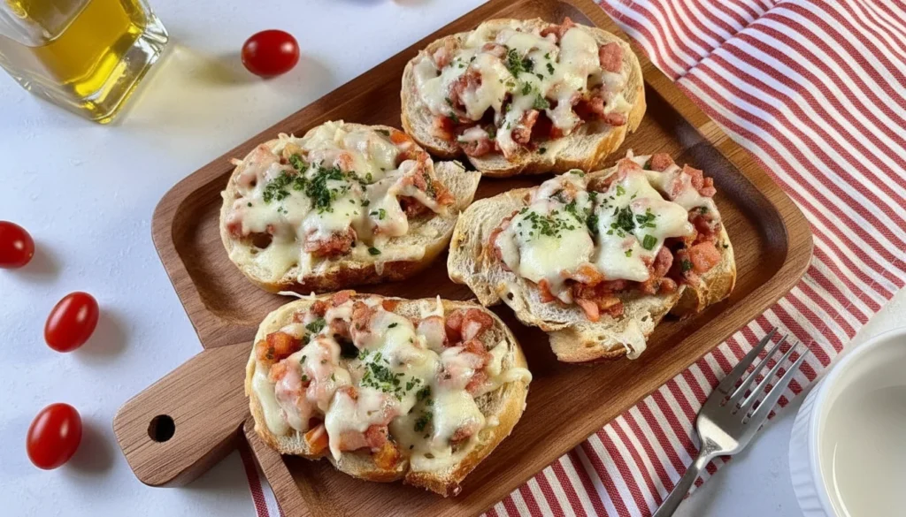 Bruschetta de linguiça – Destaque
