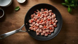 Bruschetta de linguiça – Passo 4