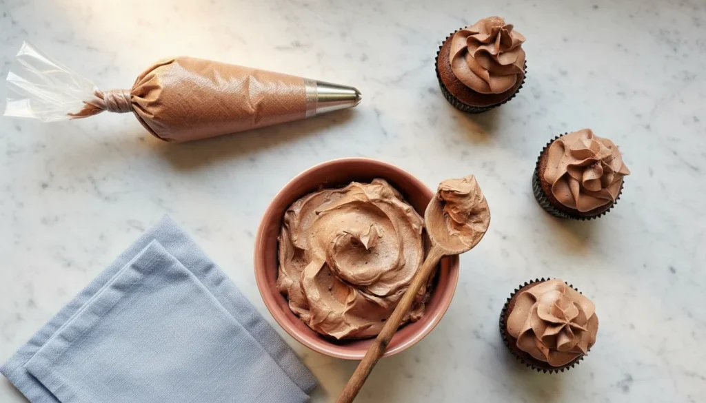 Buttercream de chocolate – Destaque