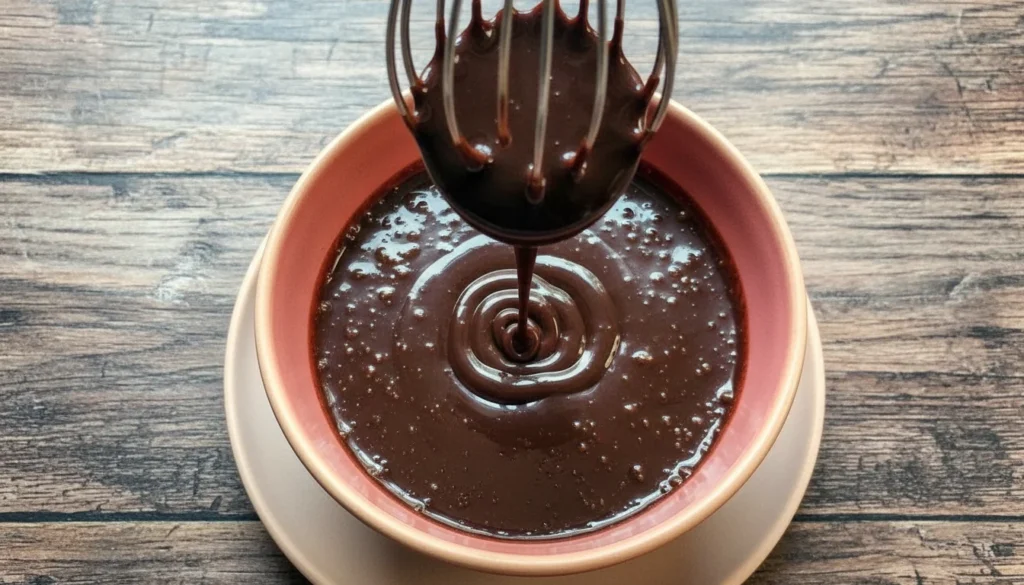 Calda de chocolate com leite condensado – Destaque