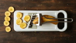 Chips de banana na air fryer – Passo 3