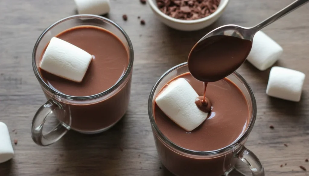 Chocolate quente com leite em pó – Destaque