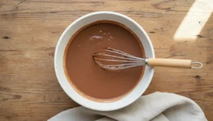Chocolate quente com leite em pó – Passo 2
