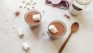 Chocolate quente com leite em pó – Passo 6