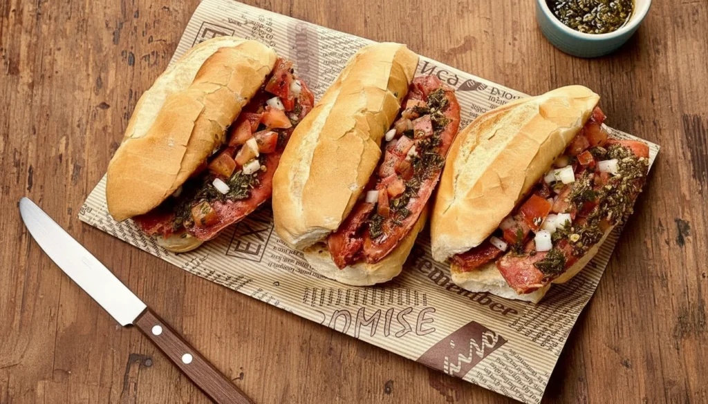 Choripan argentino – Destaque