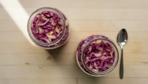 Chucrute de repolho roxo – Passo 5