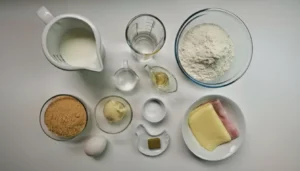 Cigarrete de presunto e queijo – Passo 1