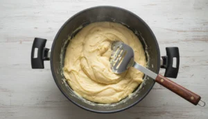 Cigarrete de presunto e queijo – Passo 3