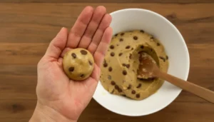 Cookies de aveia com gotas de chocolate – Passo 4
