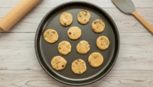Cookies de aveia com gotas de chocolate – Passo 5
