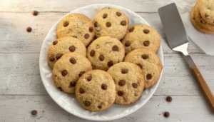 Cookies de aveia com gotas de chocolate – Passo 6
