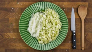 Couve kale refogada – Passo 5