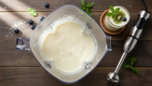 Creme de cupuaçu com chocolate simples – Passo 2