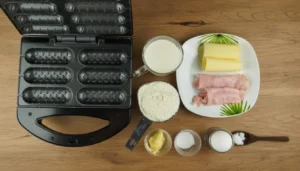 Crepe no palito – Passo 1