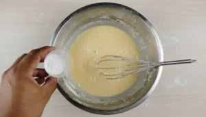 Crepe no palito – Passo 3