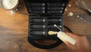 Crepe no palito – Passo 4