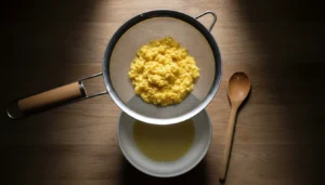 Curau de milho em lata – Passo 2