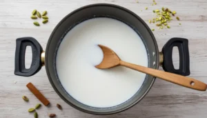 Curau de milho em lata – Passo 4