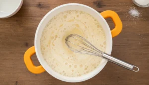 Doce de leite Ninho de corte – Passo 3