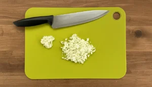 Ervilha-torta refogada – Passo 2