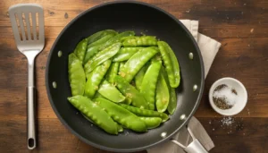 Ervilha-torta refogada – Passo 6