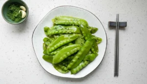 Ervilha-torta refogada – Passo 7