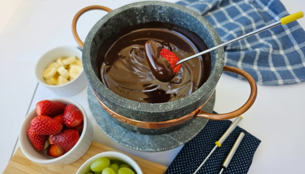 Fondue de chocolate – Destaque