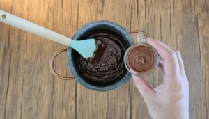 Fondue de chocolate – Passo 5