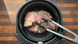 Fraldinha na air fryer – Passo 4