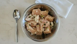 Frango ensopado com batatas – Passo 2