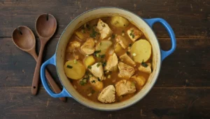 Frango ensopado com batatas – Passo 7