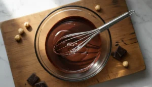 Ganache de chocolate em pó – Passo 5