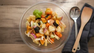 Legumes na airfryer – Passo 3