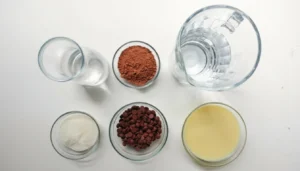 Licor de chocolate caseiro – Passo 1