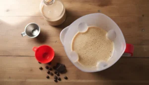 Licor de chocolate caseiro – Passo 4