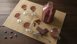 Licor de chocolate caseiro – Passo 5