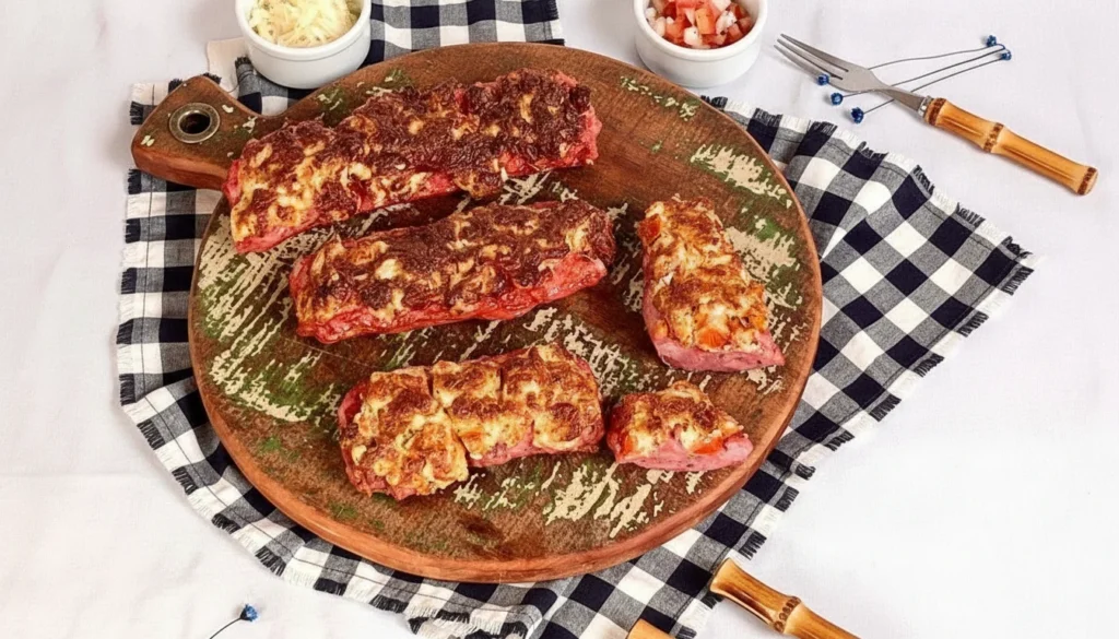 Linguiça recheada na air fryer – Destaque