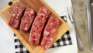 Linguiça recheada na air fryer – Passo 2