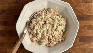 Linguiça recheada na air fryer – Passo 3