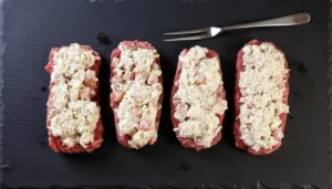 Linguiça recheada na air fryer – Passo 4