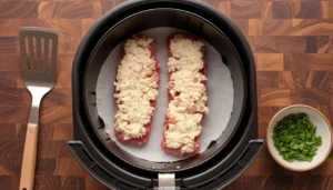 Linguiça recheada na air fryer – Passo 5