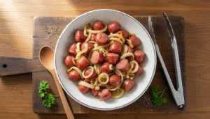 Linguiça toscana na air fryer – Passo 5