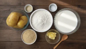 Massa de coxinha com batata – Passo 1