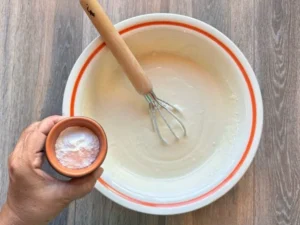 Massa de torta de liquidificador sem leite – Passo 4 (original)