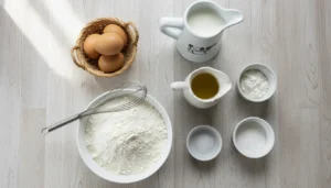 Massa de torta de liquidificador – Passo 1