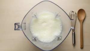 Massa de torta de liquidificador – Passo 2